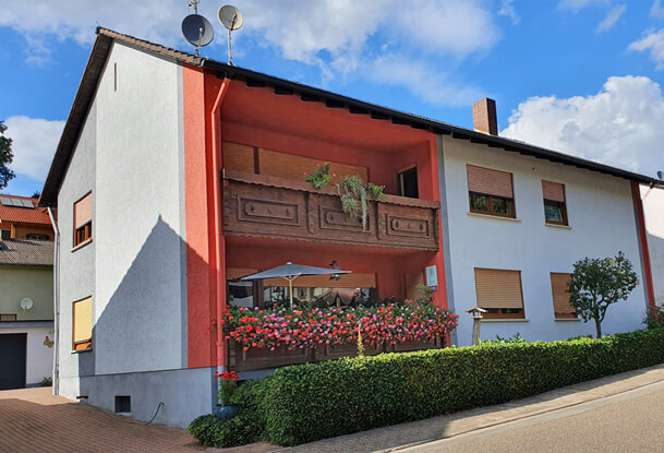 Ferienwohnung mit Balkon